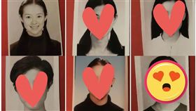 章子怡,證件照,中戲表演系,梅婷,秦海璐,曾黎,胡靜,張彤（圖／翻攝自微博）