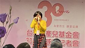 立委蘇巧慧感性分享當年早產過程時更激動落淚。（圖／記者簡浩正攝影）