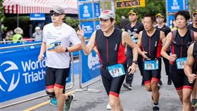 ▲前總統馬英九。（圖／中華民國鐵人三項協會提供）