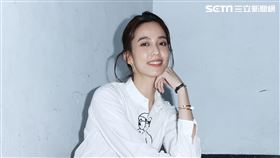 陳庭妮三立新聞網專訪。（記者邱榮吉/攝影）