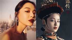 辛芷蕾曬出上空辣照。（圖／翻攝自辛芷蕾微博）