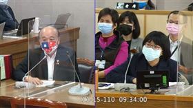 吳斯懷質詢促轉會代理主委葉虹靈（圖／翻攝自立法院隨選視訊系統）