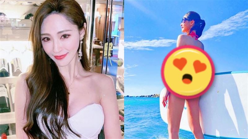 最美律師開高衩辣翻　渾圓翹臀全看光
