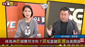 新北市議員張志豪在《94要客訴》怒問台北市議員徐巧芯:支不支持台灣加入CPTPP？
