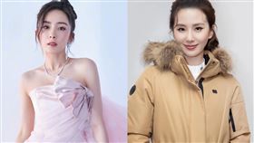 楊冪和劉詩詩（圖／翻攝自楊冪和劉詩詩微博）