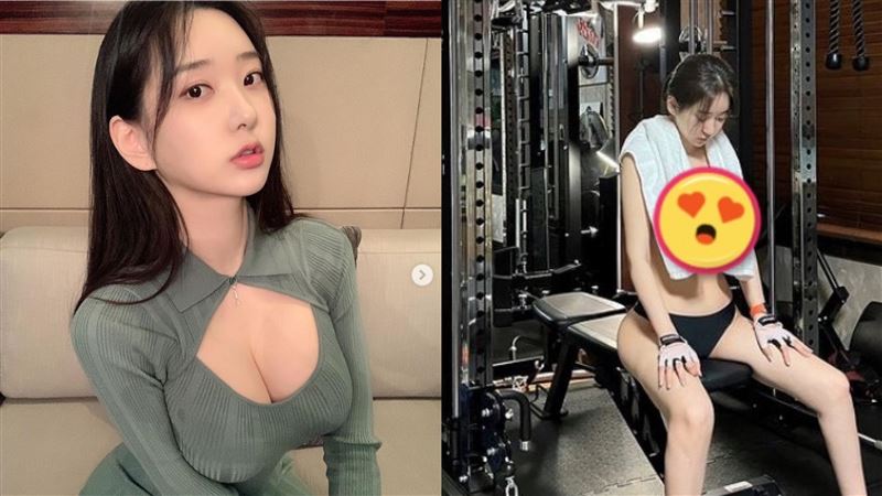 人妻運動都沒穿　只用毛巾遮點網羞爆