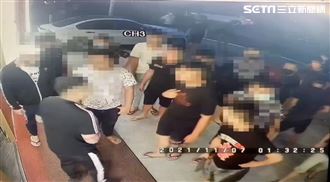 雲林鬥毆爆不完！酒店門口40人互打