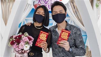 獨／新婚3個月　楊昇達曝明年辦婚宴