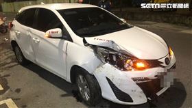 共享汽車,機車,失控,汐止,翻攝畫面