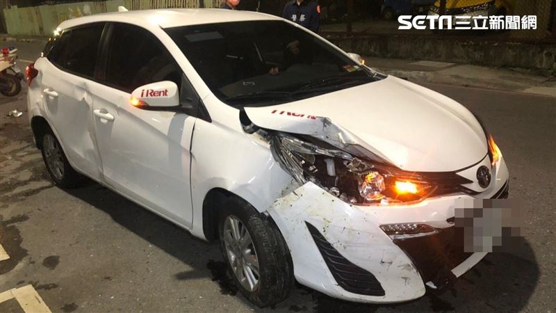 共享汽車閃貓失控　汐止男狂撞7機車