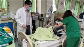 洗腎患者全身奇癢　尿毒性搔癢症有解(台中醫院提供)