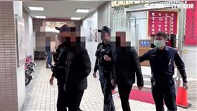 警方訊後將葉男及吳男依恐嚇罪嫌移送法辦。（圖／翻攝畫面）