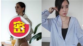 李晶晶昨（15日）罕見曬出尺度大的火辣身材照。（圖／翻攝自jingjing6136IG）