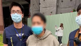 「北車借錢哥」詹姓男子再度現身行騙遭逮送辦。（圖／翻攝畫面）