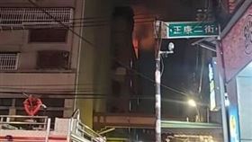 桃園夜市火警 取自臉書「我是桃園人」
