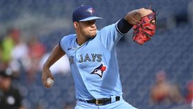 ▲藍鳥7年1.31億美金延長合約留下巴瑞歐斯（Jose Berrios）。（圖／美聯社／達志影像）
