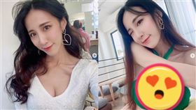 喬喬曬出比基尼辣照，讓網友看了鼻血直流！（圖／翻攝自喬喬IG）