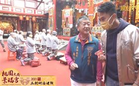 ▲主委帶大堡參訪作醮期間的廟內。（圖／寶島神很大）
