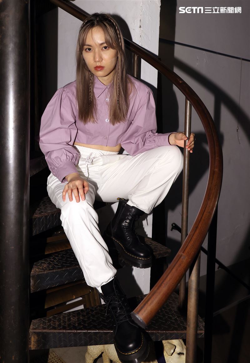 張牧喬三立新聞網專訪。（記者邱榮吉/攝影）