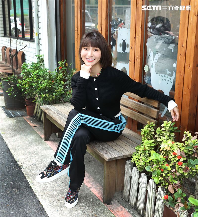 溫妮三立新聞網專訪。（記者邱榮吉/攝影）