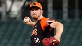 ▲統一獅加拿大投手Brock Dykxhoorn（布雷克）。（圖／統一獅球團提供）