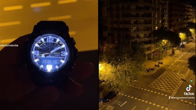 西班牙大街都沒人！時空旅人被網抓包