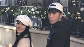 伊能靜,秦昊（翻攝自伊能靜微博）