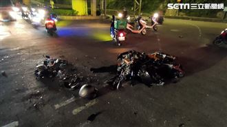 高中生騎黃牌撞車　17歲女噴飛不治