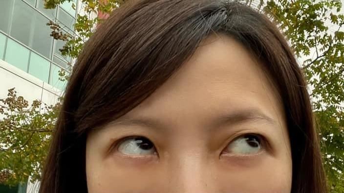 寫臉書被邱淑媞告　美女主播氣翻白眼