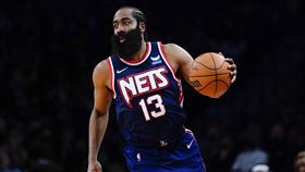 ▲哈登（James Harden）攻下全場最高27分。（圖／美聯社／達志影像）