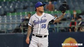 ▲富邦悍將先發投手迪倫。（圖／記者劉彥池攝影）