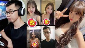 鄧佳華與心目中女神一同直播，反而不敢主動說話。（圖／翻攝自Yumi.k IG）