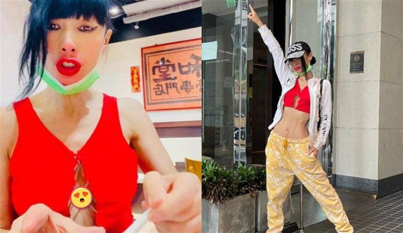 白靈解放火辣半球　蠻腰全洩大嗑1物