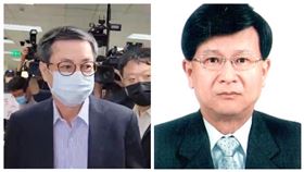 ▲因筆記本被爆出，使得石木欽(右)遭監察院彈劾，佳和集團董事長翁茂鍾(左)19日以證人身分出庭懲戒法院。（圖／記者楊佩琪攝、翻攝自台北大學校史館官網）