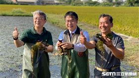 全聯,菱角,謝健南,蔡篤昌。（圖／記者馮珮汶攝）