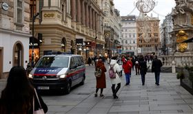 疫情再起，奧地利總理查倫柏宣布，全國將自22日起重新封城。（圖／路透社／達志影像）