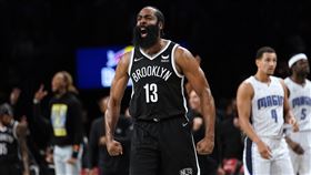▲哈登（James Harden）20罰19中，攻下全場最高36分。（圖／美聯社／達志影像）