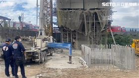 鷹架坍塌,工人,捷運工地,三峽