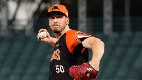 ▲統一獅加拿大投手Brock Dykxhoorn（布雷克）。（圖／統一獅球團提供）