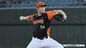 ▲統一獅投手猛威爾。（圖／記者劉彥池攝影）