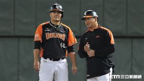 ▲統一獅一壘手高國慶。（圖／記者劉彥池攝影）