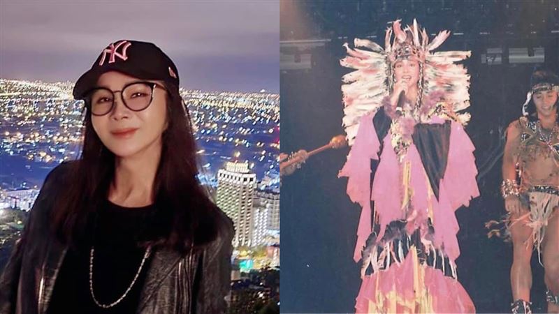 陳美鳳曬秀場火辣美照　網：全是經典