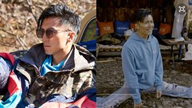  謝霆鋒主持的美食真人秀《百姓的味道》劈腿做起了「一字馬」／微博