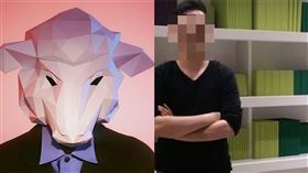 41歲蔣姓男子，持紙雕工具刀刺死蔡姓超商店員，勸戴口罩，藝人炎亞綸EP封面公羊頭，紙藝創作，紙雕師 (圖/翻攝自炎亞綸Aaron Yan臉書)