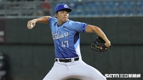 ▲富邦悍將先發投手范玉禹。（圖／記者劉彥池攝影）