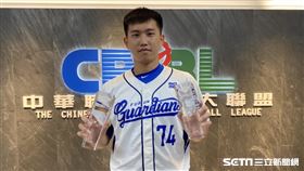 富邦悍將楊彬拿下二軍雙冠王。（圖／記者王怡翔攝影）