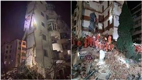 中國「豆腐渣」員工宿舍倒塌！慘釀4人身亡　恐怖畫面曝光（圖／翻攝自央視新聞）