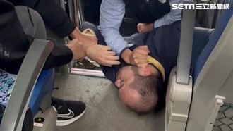 惡男搭客運坐過站　竟狂毆司機30秒