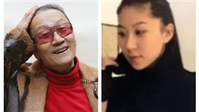 ▲謝賢與小他49歲的女友coco高調相戀。（圖／翻攝自微博、百度百科）