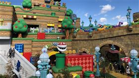 大阪環球影城任天堂 逼真造景虛實互動大阪環球影城(USJ)全新園區「超級任天堂世界」，虛實完美結合，讓人意猶未盡。中央社記者魏紜鈴大阪攝  110年1月13日